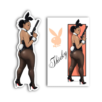 THICK ASS BUNNY STICKER PACK