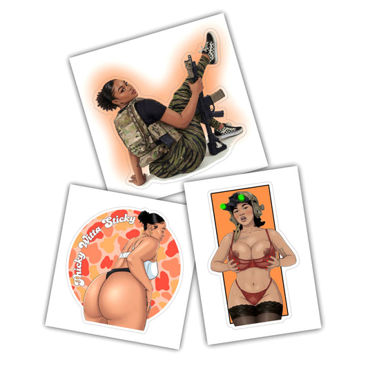 THICKY STICKER PACK