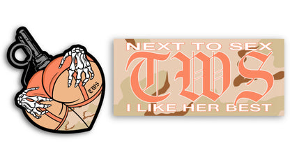 DCU LINGERIE STICKER PACK