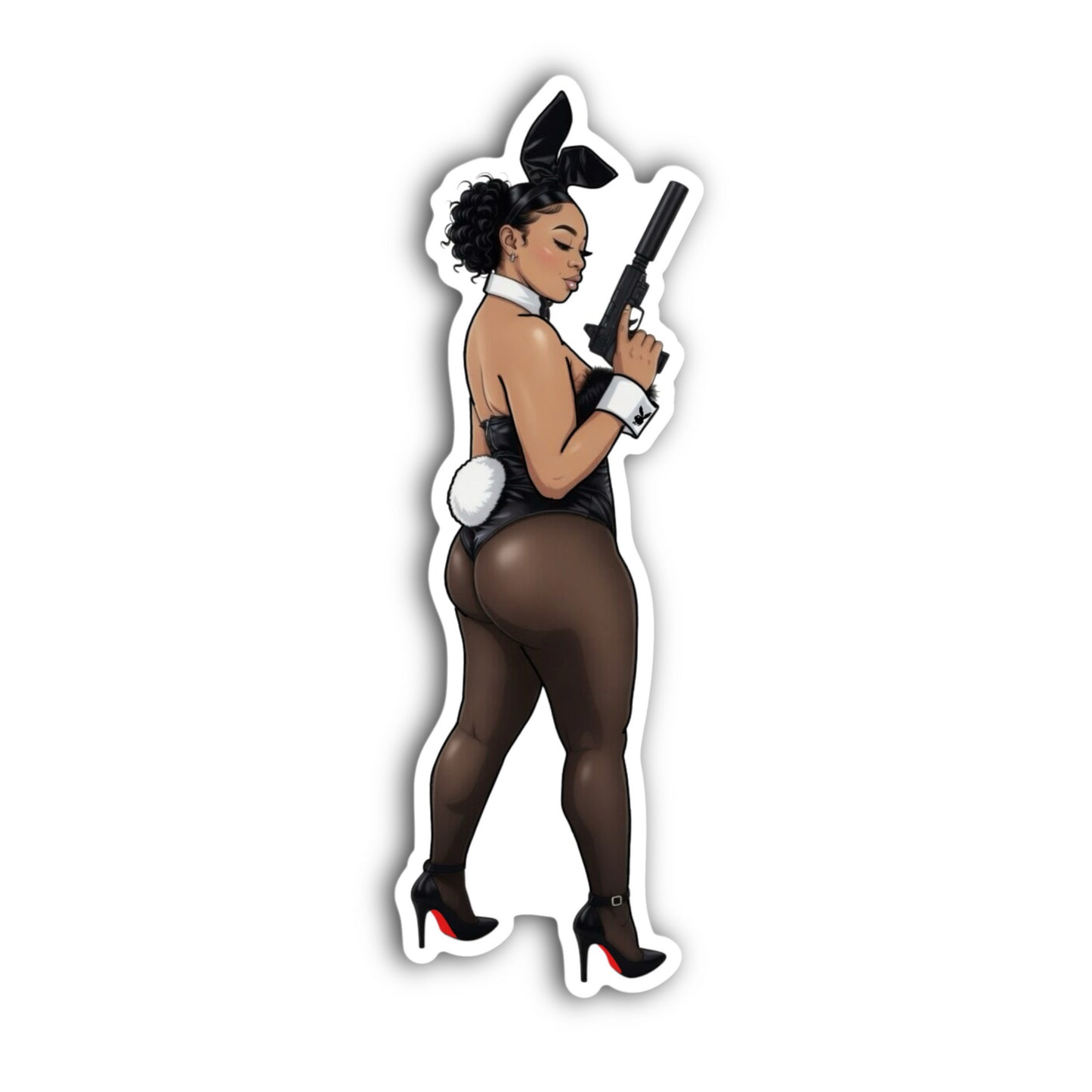 THICK ASS BUNNY STICKER PACK